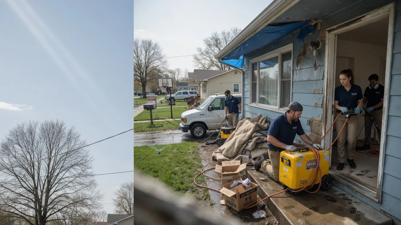 Basement Flood Cleanup in Chatsworth, IL near me